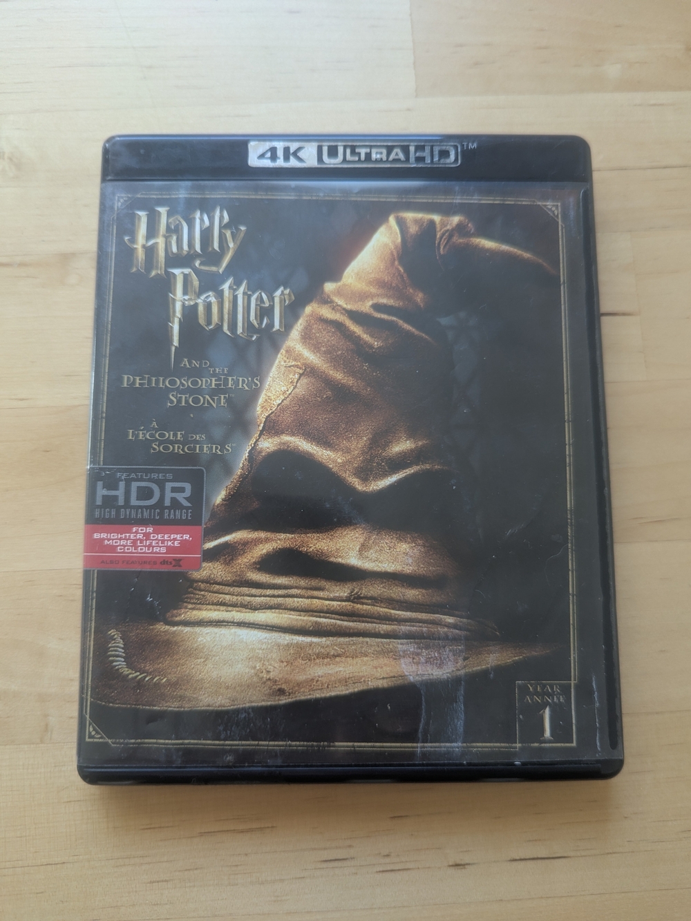 Harry Potter and the Philosopher's Stone 4K Ultra HD - Black & Gold Edition